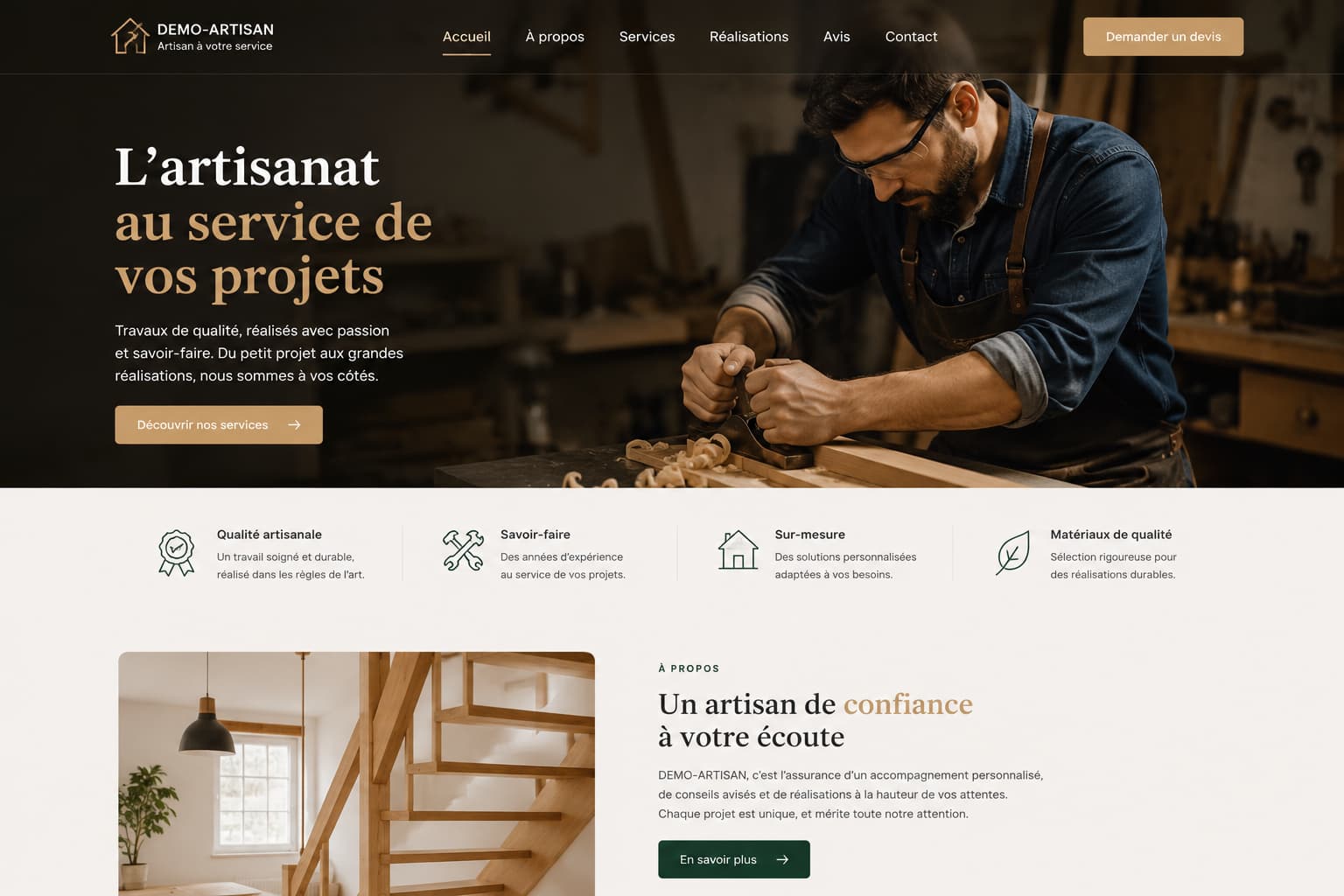 Artisan — Artisan · Démo